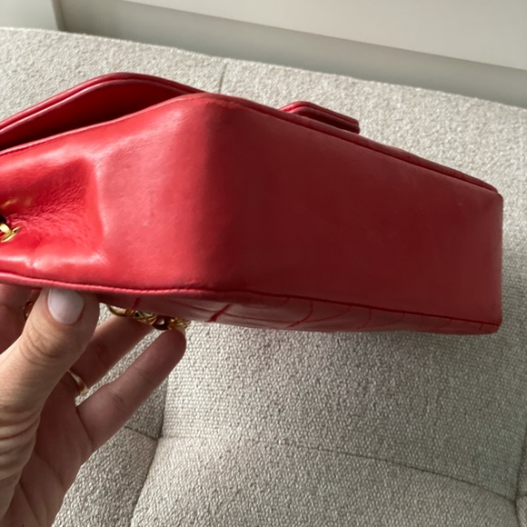 ❌SOLD❌Authentic Vintage CHANEL Diana Flap Bag RARE - Picture 4 of 10